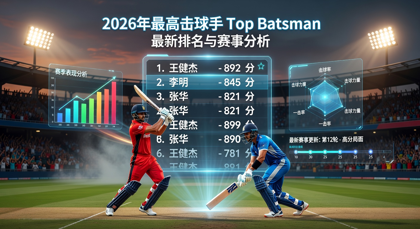 2026年最高击球手 Top Batsman 预测与排名